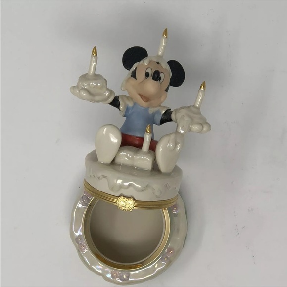 Lenox Mickey's Birthday Surprise Treasure Box - Picture 7 of 9